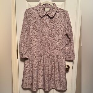 Tuckernuck light leopard Hayes dress